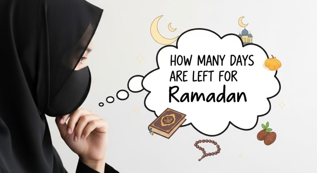 How many days are left for Ramadan